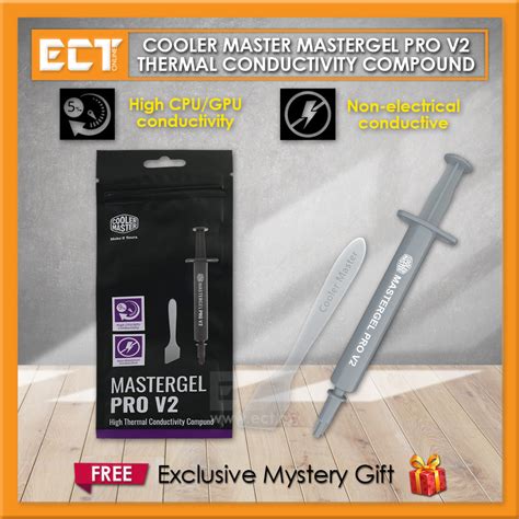 Cooler Master Mastergel Pro V High Thermal Grease Conductivity