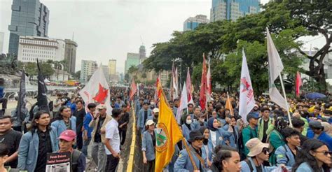 indonesian govts austerity push sparks concern protests uca news