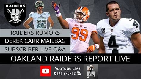 Oakland Raiders Report Live With Mitchell Renz Youtube