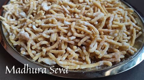 How To Prepare Madhura Seva Easily YouTube