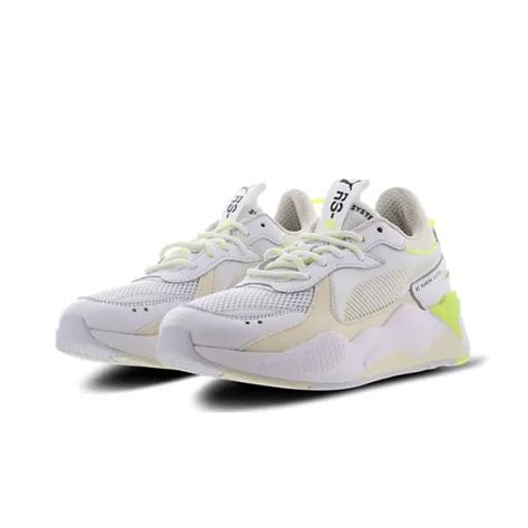 Puma Rs X Tracks White Volt Where To Buy The Sole Supplier