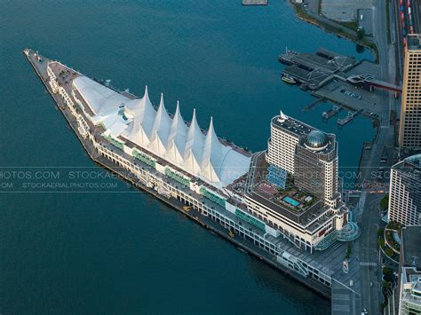 Aerial Photo | Canada Place Cruiseship Terminal