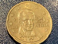 Greece 20 Cent Coin 2002 Euro Coins Tv The Online Eurocoins Catalogue