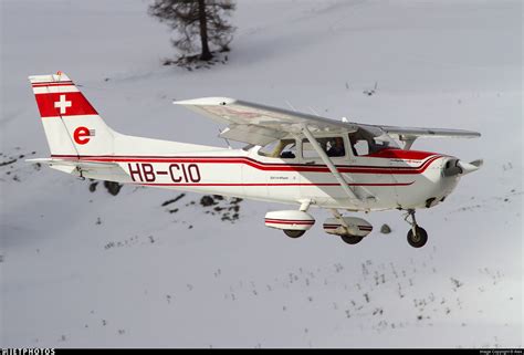 Hb Cio Reims Cessna F P Skyhawk Ii Flugschule Eichenberger Alex