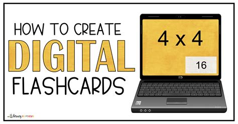 How To Create Digital Flashcards With Google Slides Literacy In Focus