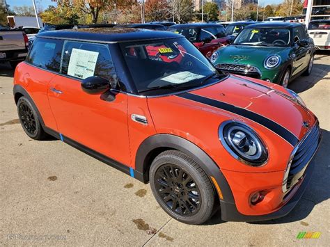 Solaris Orange Metallic 2020 Mini Hardtop Cooper 2 Door Exterior Photo