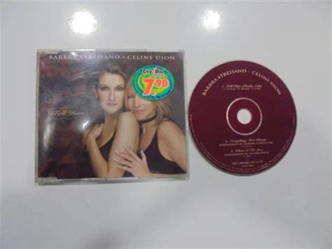 BARBRA STREISAND Celine Dion CD Single Autriche Tell Him 1997 EUR 4