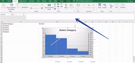 Cara Membuat Pareto Di Excel Youtube