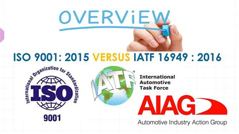 Iatf 16949 2016 Vs Iso 9001 2015 Top 5 Supplementals