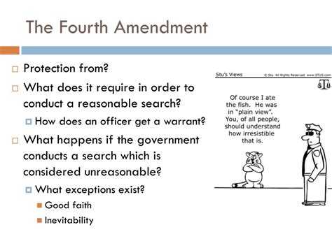 Ppt Rights Of The Accused The Fourth Amendment Powerpoint Presentation Id2729282