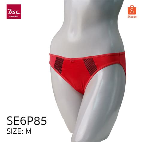 BSCกางเกงชนใน แบรนดดง เกรดA ทรง BIKINI ผาซาตนยด แตงตาขาย รน SU SE P CH