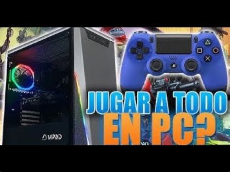 Como Jugar A CUALQUIER Juego De PC Con Mando PS4 GRATIS Tutorial