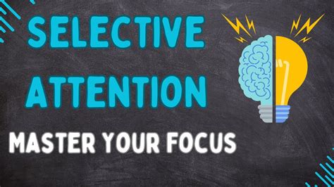 Selective Attention Explained In 3 Minutes YouTube