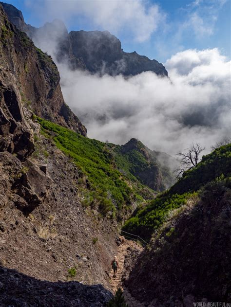 G Ry Na Maderze Trekking Na Pico Ruivo Zdj Cia Foto Galeria