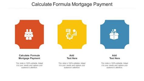 Calculate Formula Mortgage Payment Powerpoint Presentation And Slides