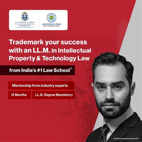 Upgrad On Linkedin Llm In Intellectual Property And Technology Law Program Jindal Global Law