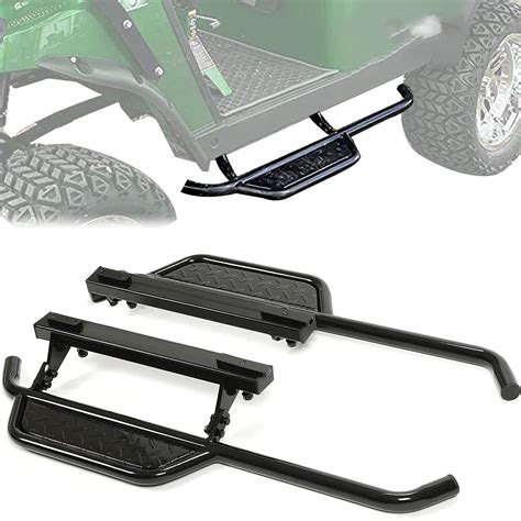 HECASA Heavy Duty Pair Nerf Bars Compatible With 1996 2021 EZGO TXT Gas