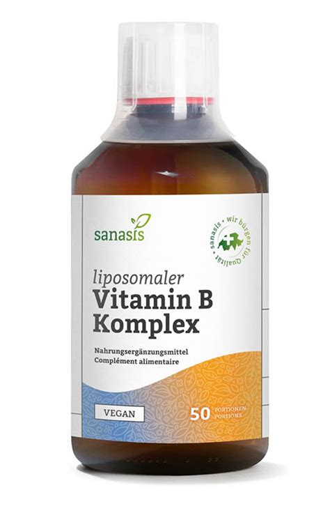 Sanasis Vitamin B Komplex Liposomal Ml Orange