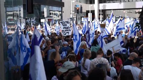 Tel Aviv Vive Intensa Jornada De Protestas Contra Reforma Judicial Hispantv