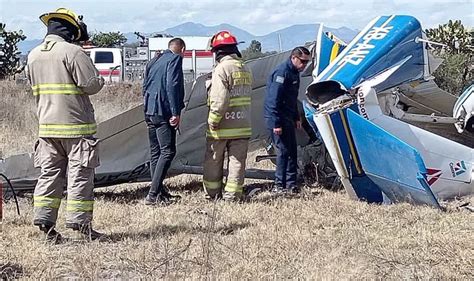 Avioneta De Una Escuela De Pilotos Se Desploma En Aguascalientes El