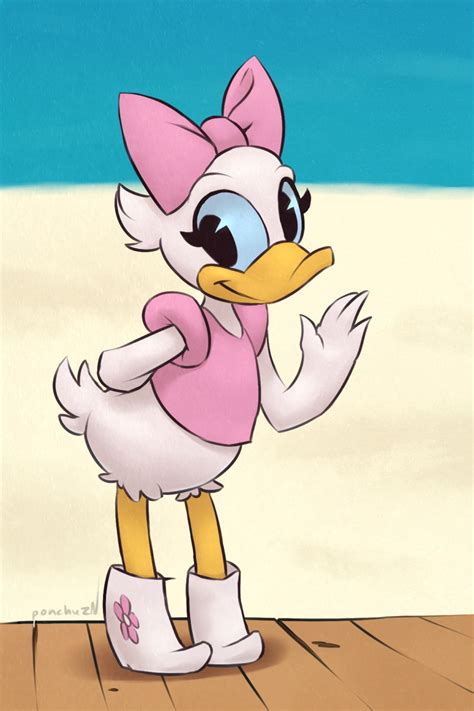 Daisy Duck Daisy Duck Drawings Daisy Duck By Ponchuzn Enten Und Disney