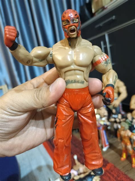 WWE WWF Rey Mysterio Figures Hobbies Toys Toys Games On Carousell