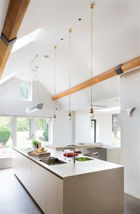 Vaulted Ceiling Lighting Ideas Creative Lighting Solutions Vaulted Ceiling Kitchen Modern