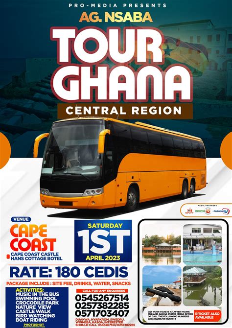 Tour Ghana Flyer Cape Coast Nature View Central Region