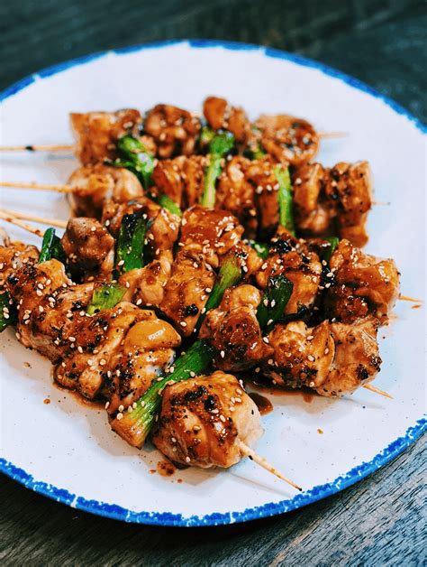 Japanese Chicken Skewers Yakitori Super Easy Tiffy Cooks