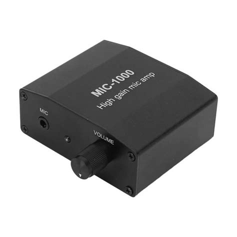 Yic Ampli Micro Amplificateur De Microphone Gain Lev Contrle