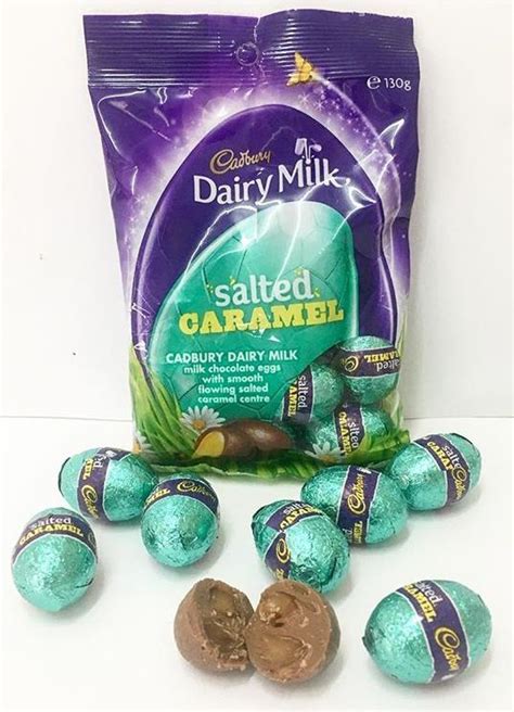 Cadbury Dairy Milk Salted Caramel Eggs Cadbury Dairy Milk Cadbury