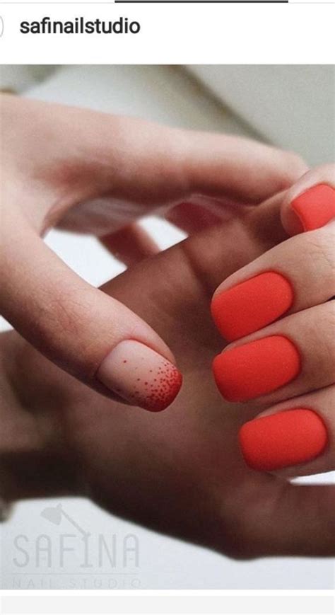 Pin By Crystal Dejesus On Hot Nails Orange Nails Gel Nails Manicure