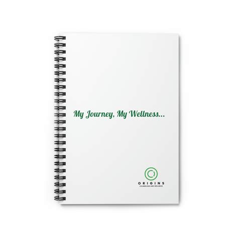 Spiral Notebook – Ruled Line – Origins Counseling & Wellness