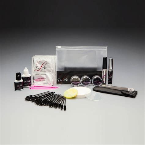 Deluxe Lashes Professional Eyelash Extension Kit Mini