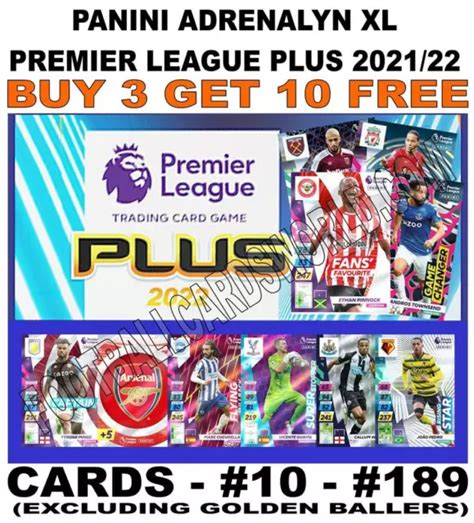 Panini Adrenalyn Xl Premier League Plus 2022 202122 10 189 Base