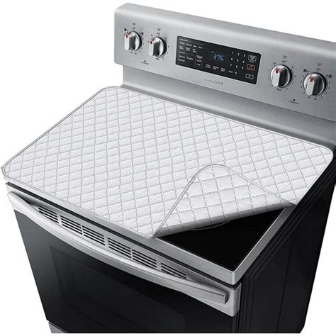 Quilted Stove Top Cover For Glass Ceramic Stoves