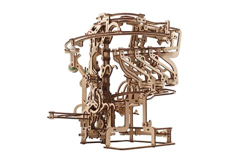 Ugears D Puzzle Marble Run Chain Guli Kov Dr Ha K Pi Dreven D