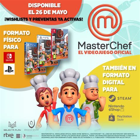 Masterchef El Videojuego Oficial El Juego De Cocina Para Disfrutar En