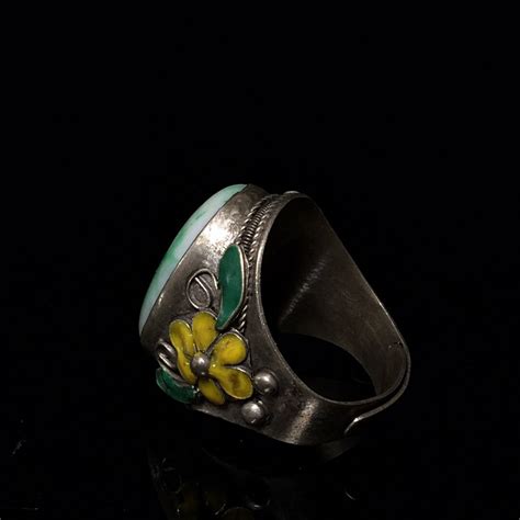 China's Ancient Natural Jade Ring, Pure Handmade, Rare and Precious - Etsy