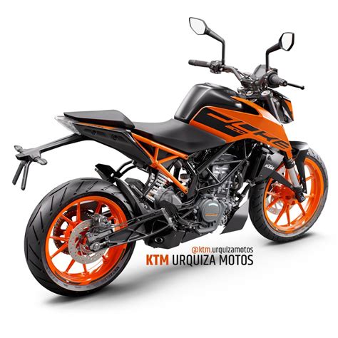 Nueva Moto Km Street Naked Ktm Duke Ng Color Naranja