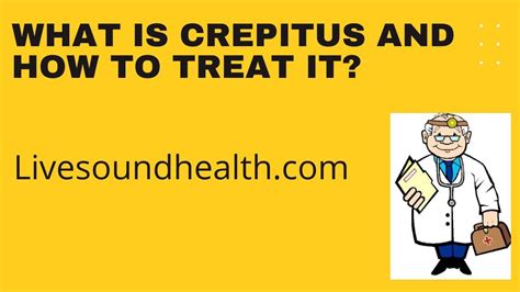 Crepitus in Neck - What is it and how does it work? | Medical terms ...