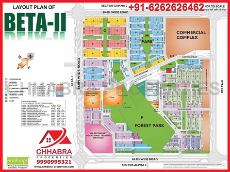 Chhabra Properties Alpha 2 Greater Noida Map Layout Plan