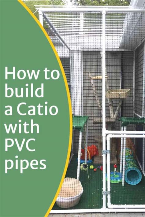 HOW TO BUILD A CATIO WITH PVC PIPES