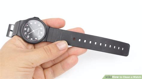 how to clean watch