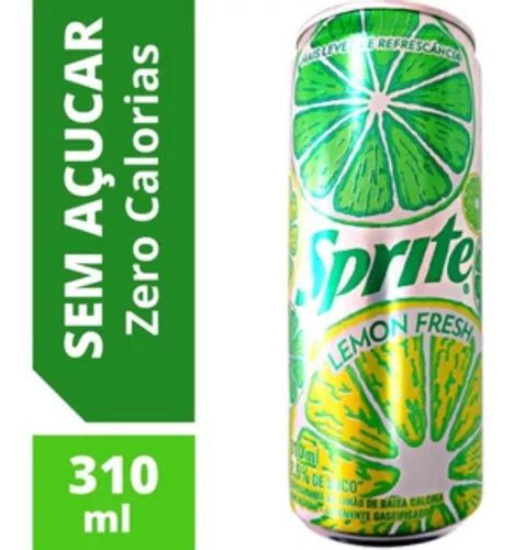 Refrigerante Sprite Lemon Fresh Lata 310ml Kit Com 18 Mercadolivre