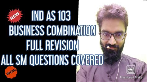 Ind As Revision Business Combination Fr Ca Final New