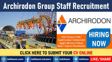 Archirodon Construction Careers Exciting Worldwide Job 2022