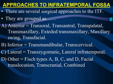 Surgical Anatomy Of Infratemporal Fossa By Dr Aditya Tiwari Ppt