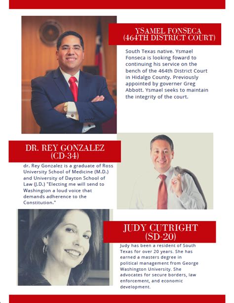 Meet Our Candidates | Hidalgo County GOP