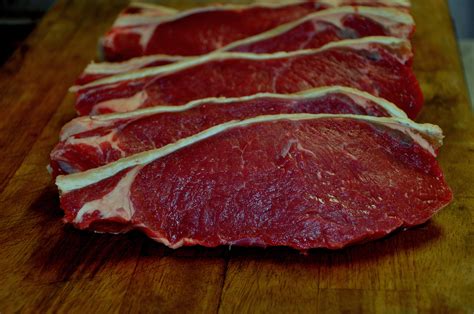 Partridge Farm Meats Grass Fed Aberdeen Angus Sirloin Steak Hung For 60